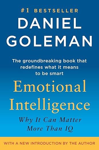 Emotional Intelligence by Daniel Goleman book cover