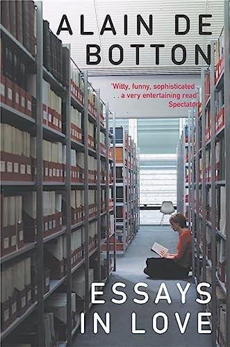 Essays in Love by Alain de Botton book cover